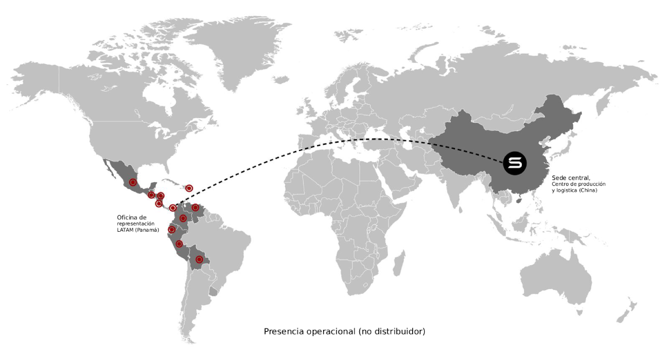Mapa global de mercado